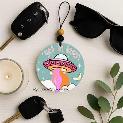 Get in loser retro boho air freshener