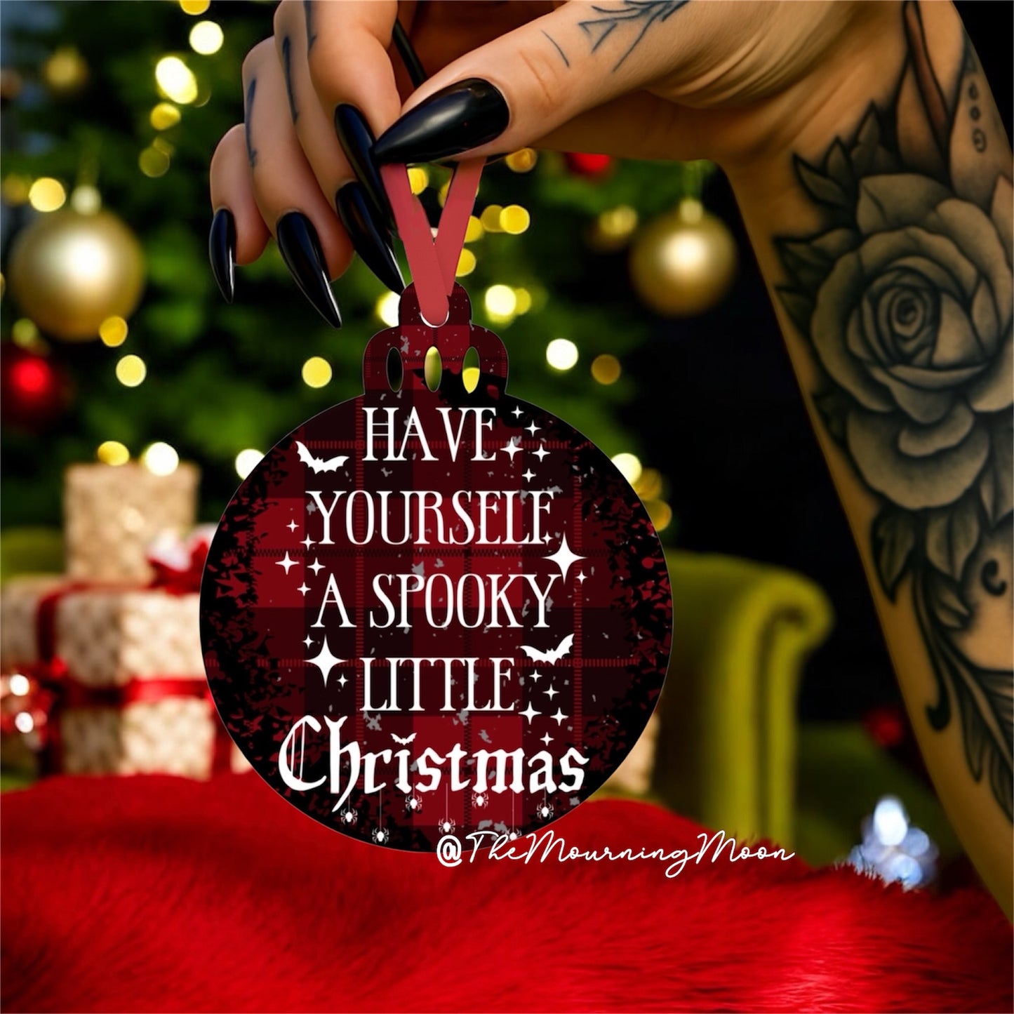 Spooky little Christmas ornament