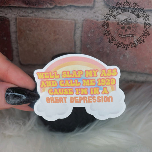 Slap my ass sticker