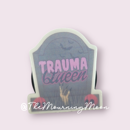 Trauma queen phone grip