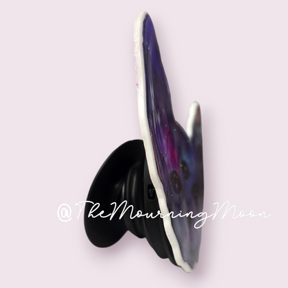 Galaxy sphinx cat phone grip
