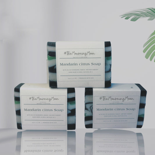 Mandarin citrus soap bar