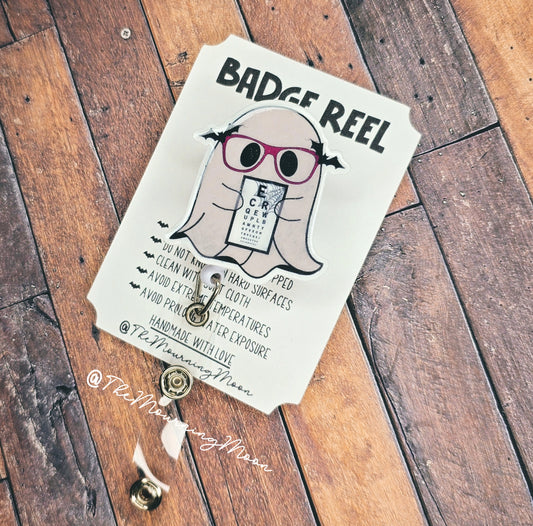 Eyechart ghost badge reel