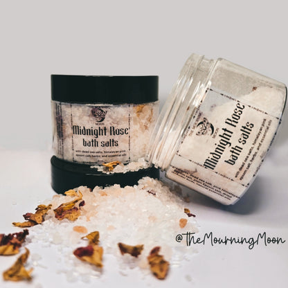 Midnight rose bath salts